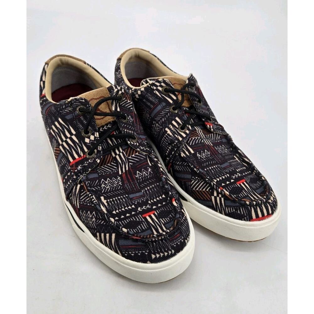 Twisted X Mens Kicks MCA0051 Abstract Print Casual Sneaker Shoe Loafer Sz 9